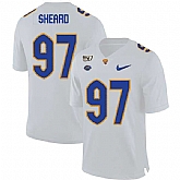 Pittsburgh Panthers 97 Jabaal Sheard White 150th Anniversary Patch Nike College Football Jersey Dzhi